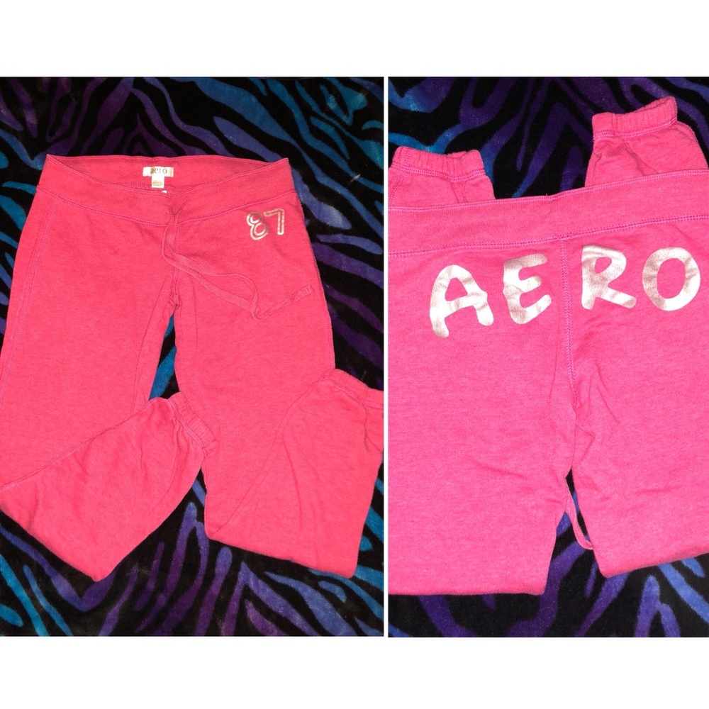 aero skinny sweatpants